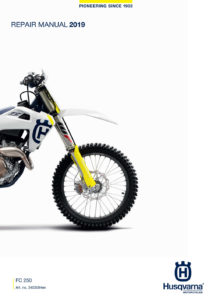 2019 (подходит для 2020-2021) Husqvarna FC 250 Service Repair Manual