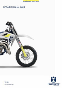 2019 (подходит для 2020-2021) Husqvarna TC 65 Service Repair Manual