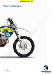 2016 Husqvarna FE 250 Service Repair Manual