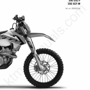 2016 KTM 350 EXC-F XCF-W Manual