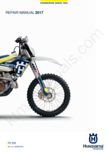 2017 Husqvarna FE 250 Service Repair Manual