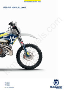 2017 Husqvarna TE 250 - 300 Service Repair Manual