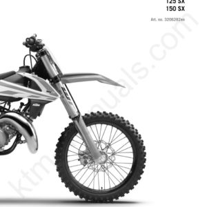 2017 KTM 125-150 SX Service Repair Manual
