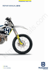 2018 Husqvarna FC 250 Service repair manual