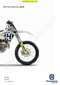 2018 Husqvarna FC -FX 450 Service repair manual