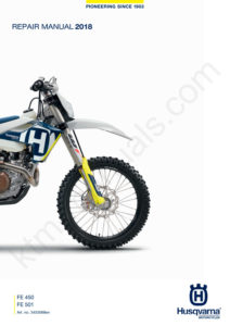 2018 Husqvarna FE 450-501 Service repair manual