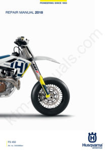 2018 Husqvarna FS 450 Service repair manual