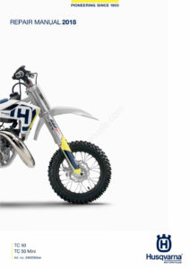 2018 Husqvarna TC 50 Service Repair Manual
