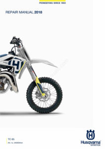 2018 Husqvarna TC 6Service Repair Manual